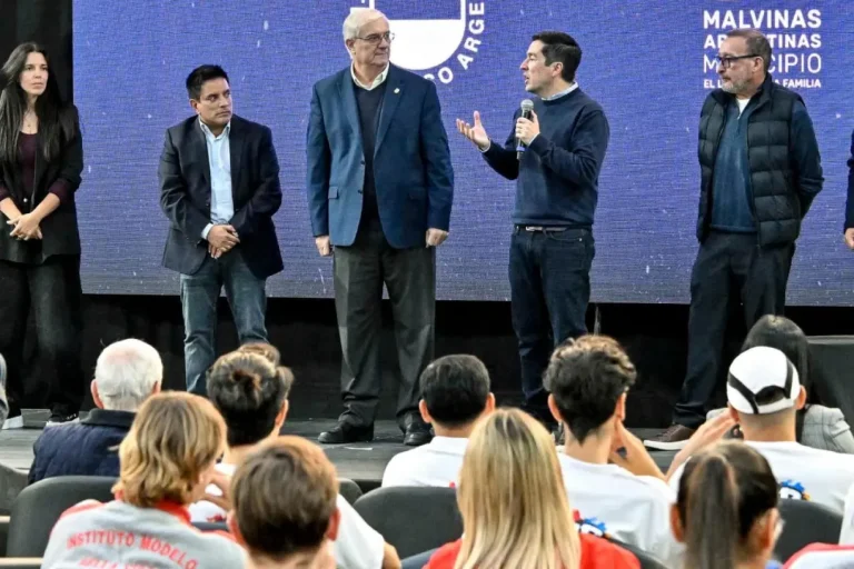 Nardini lanzó los primeros Juegos Argentinos Urbanos que tendrán sede en Malvinas