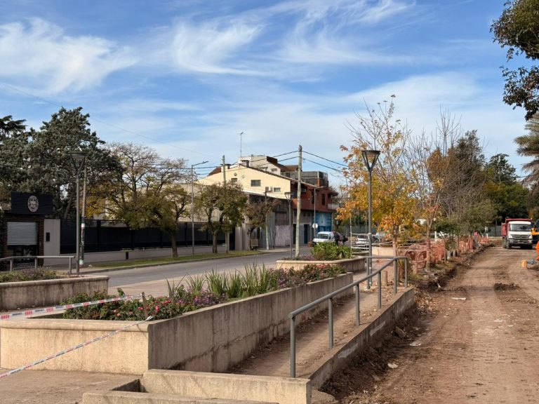 San Miguel: amplían el Paseo Blasco Ibáñez con un nuevo pavimento
